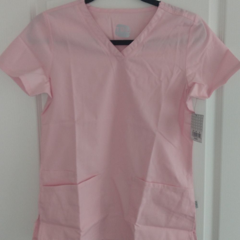 : Tru UniformsTru Basic Womens V-Neck 2-Pocket Scrub Top NWT💕💕💕👍 (SIZE XS)